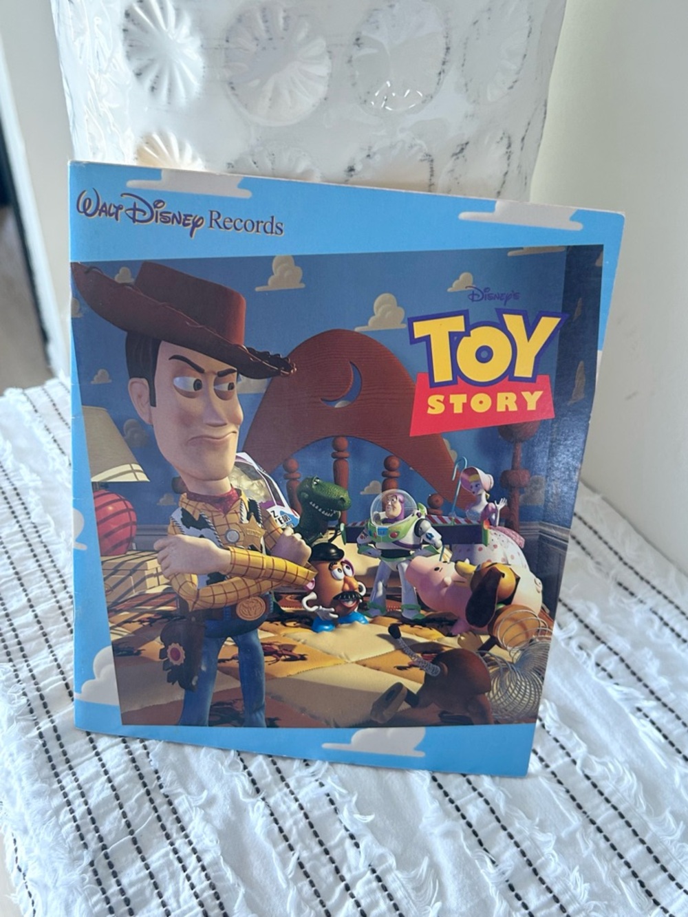 Vintage Collectible 1995 Walt Disney Toy Story Read-Along Book 24 Pages